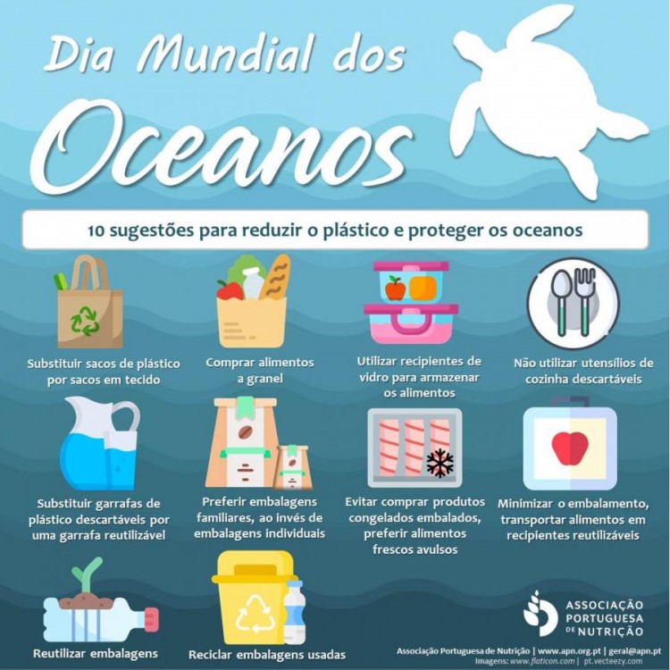 10 sugestões para reduzir o plástico e proteger os oceanos