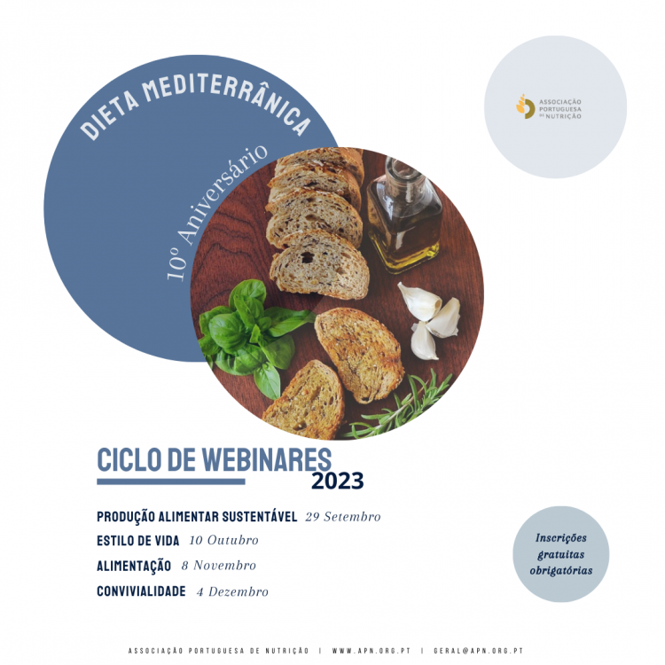 Ciclo de Webinares | Dieta Mediterrânica - rever gravações